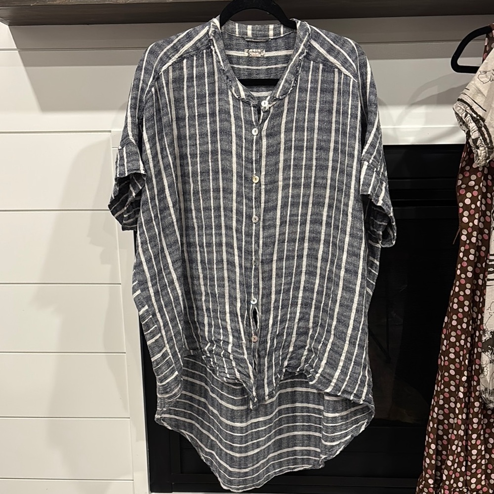 Striped Blue + White Free people